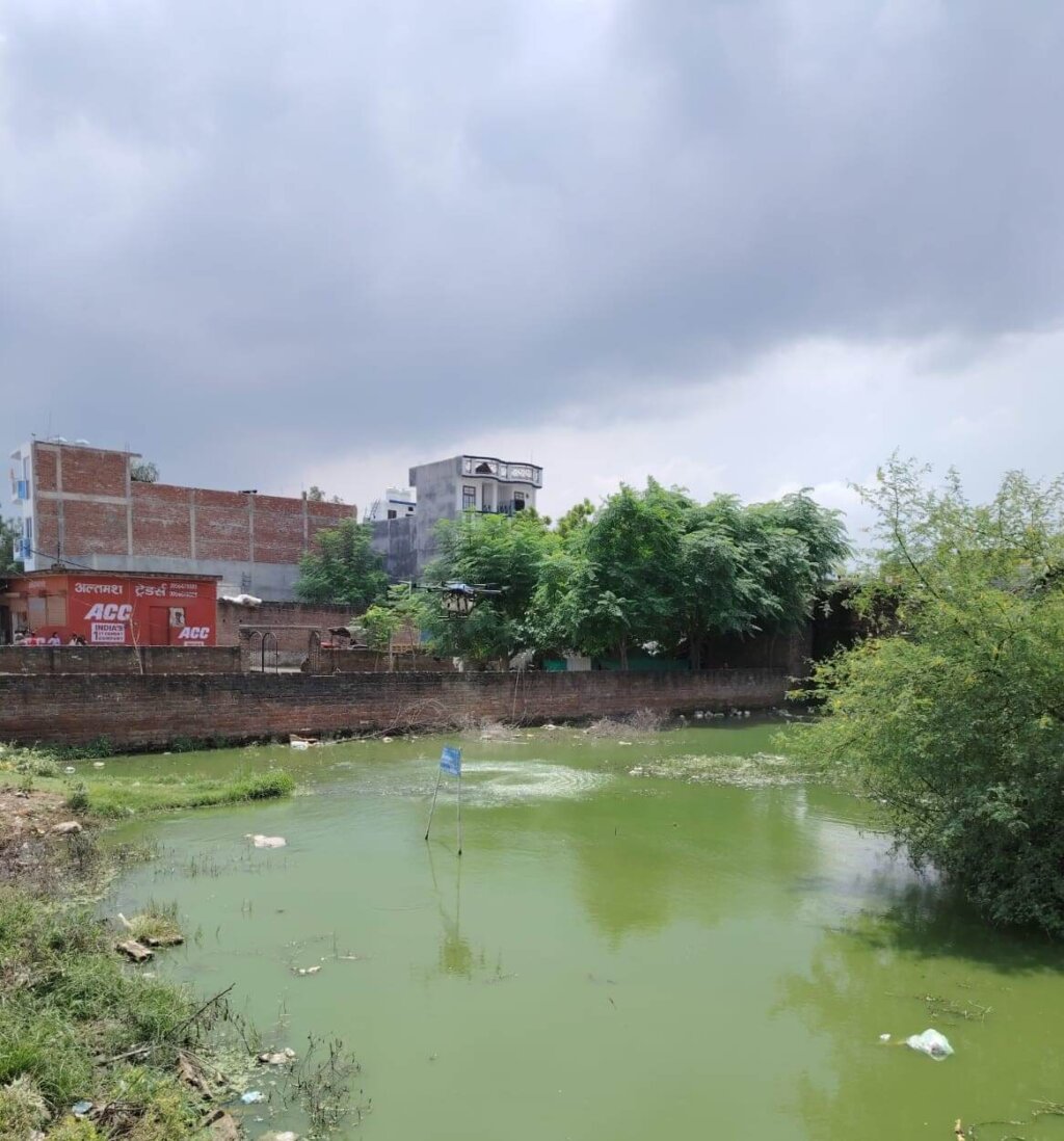 Nagar Nigamlaunched drone fogging campaign